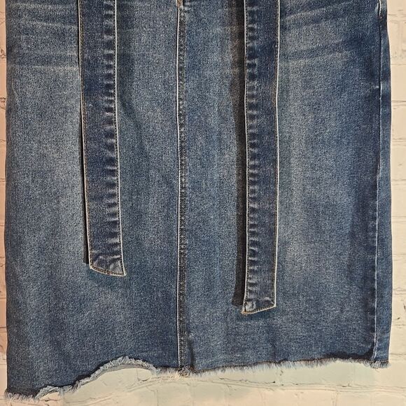 Hayden blue denim midi skirt size S - Picture 3 of 10